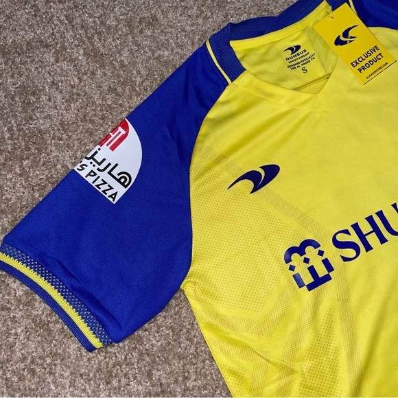 Duneus Al Nassr Cristiano Ronaldo Men’s Home Soccer Jersey 22/23🆕 - Picture 4 of 12